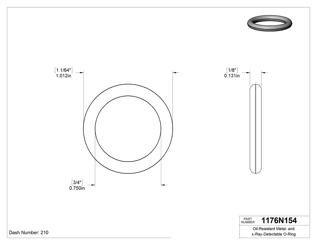 Technical drawing - 1176N154